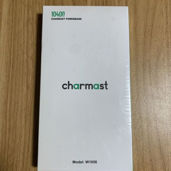 Charmast 10400mAh Power Bank- Model W1056- White - New & Sealed! - Picture 1 of 6